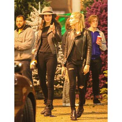 Kendall Jenner & Hailey Jenner beim Christbaum-Shopping