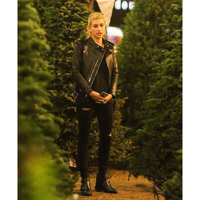 Kendall Jenner & Hailey Jenner beim Christbaum-Shopping