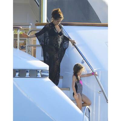 Salma Hayek: Superheiß im Yachturlaub