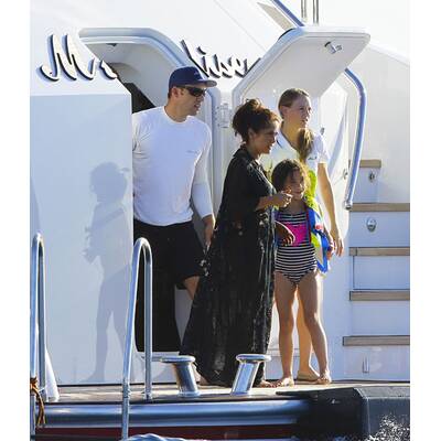 Salma Hayek: Superheiß im Yachturlaub