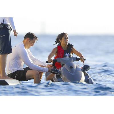Salma Hayek: Superheiß im Yachturlaub