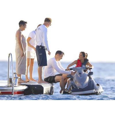 Salma Hayek: Superheiß im Yachturlaub