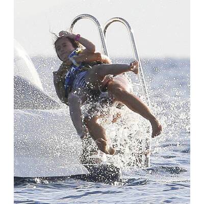 Salma Hayek: Superheiß im Yachturlaub