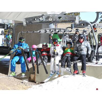 Gwen Stefani im Skiurlaub mit Familie