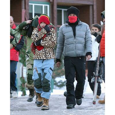 Gwen Stefani im Skiurlaub mit Familie