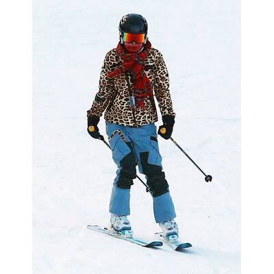 Gwen Stefani im Skiurlaub mit Familie