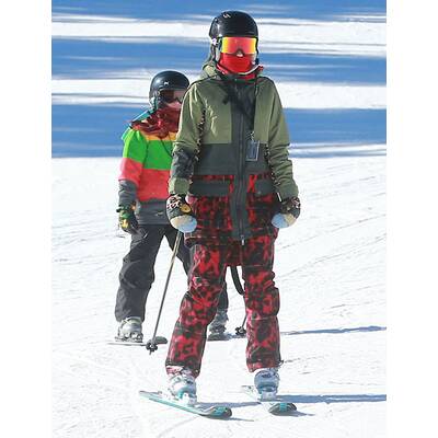 Gwen Stefani im Skiurlaub mit Familie