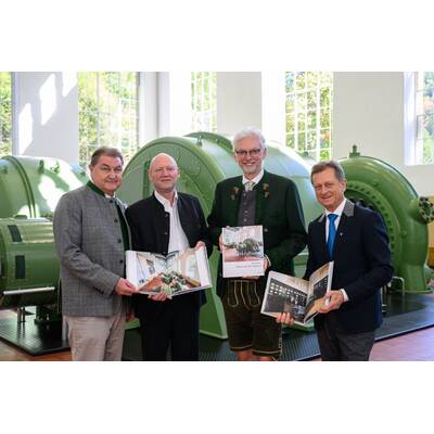 Der Bau eines der erste Speicherkraftwerke der Steiermark