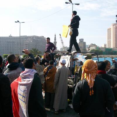 Proteste: Karl Wendl berichtet aus Kairo