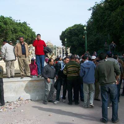 Proteste: Karl Wendl berichtet aus Kairo