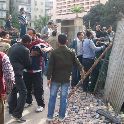 Proteste: Karl Wendl berichtet aus Kairo