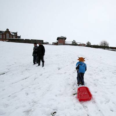 Autos kamen von der Straße ab