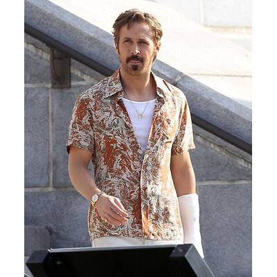 Gosling & Crowe am Set