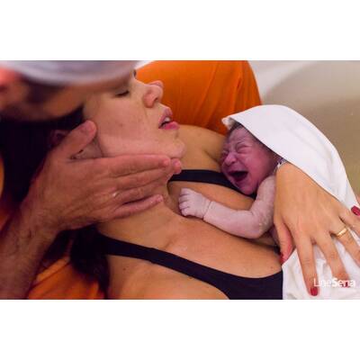 Line Sena: Bilder einer Geburt