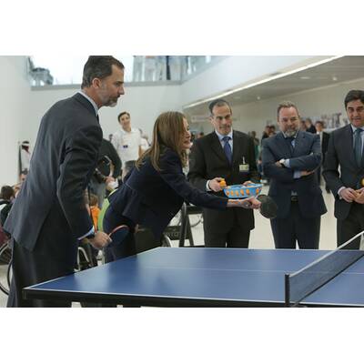 Königin Letizia & Felipe bringen Querschnittgelähmte zum Strahlen