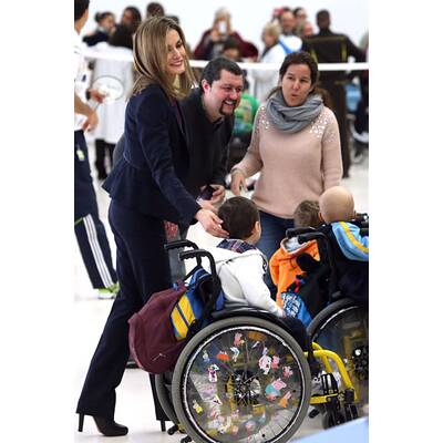 Königin Letizia & Felipe bringen Querschnittgelähmte zum Strahlen