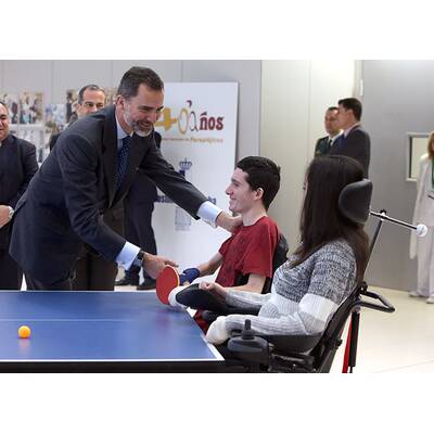 Königin Letizia & Felipe bringen Querschnittgelähmte zum Strahlen