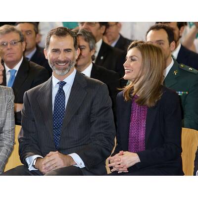 Königin Letizia & Felipe bringen Querschnittgelähmte zum Strahlen