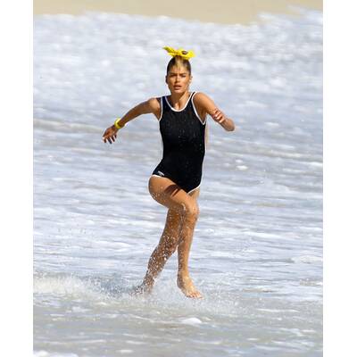 Doutzen Kroes: Shooting am Strand