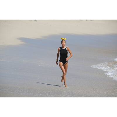 Doutzen Kroes: Shooting am Strand