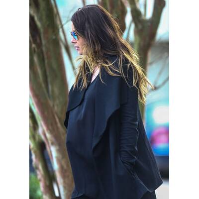 Jessica Biel: Hochschwanger am Set