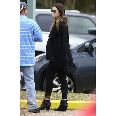 Jessica Biel: Hochschwanger am Set