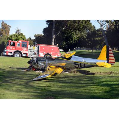 Harrison Ford mit Flugzeug abgestürzt