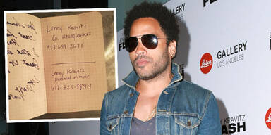 Lenny Kravitz: Handynummer im Netz