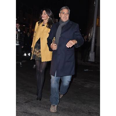 George & Amal Clooney: Süßes Dinner-Date