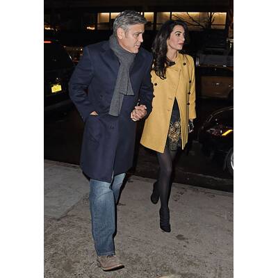 George & Amal Clooney: Süßes Dinner-Date