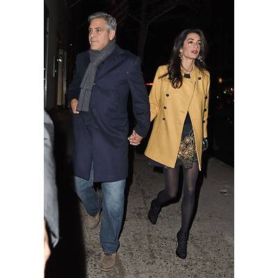 George & Amal Clooney: Süßes Dinner-Date