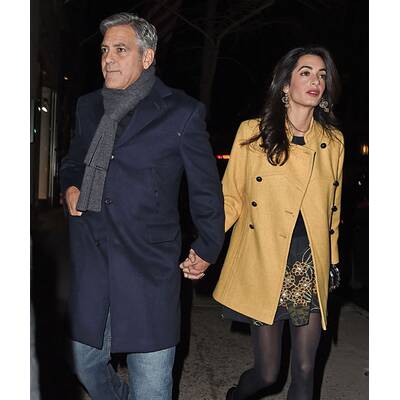 George & Amal Clooney: Süßes Dinner-Date