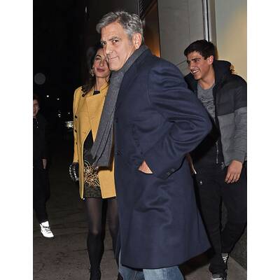 George & Amal Clooney: Süßes Dinner-Date