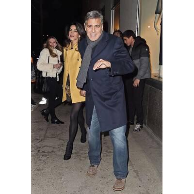 George & Amal Clooney: Süßes Dinner-Date