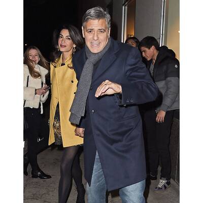 George & Amal Clooney: Süßes Dinner-Date