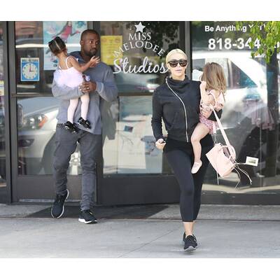 North West bekommt schon Tanzstunden