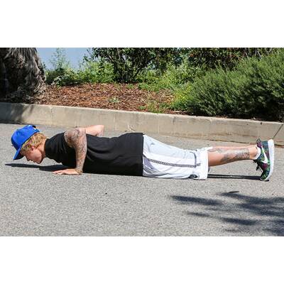 Justin Bieber hält sich fit