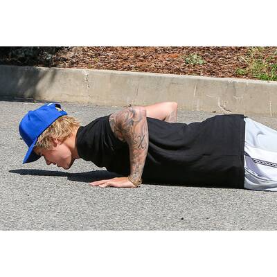 Justin Bieber hält sich fit