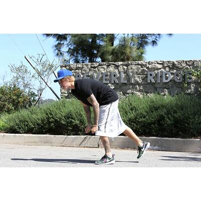 Justin Bieber hält sich fit