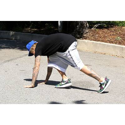 Justin Bieber hält sich fit