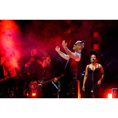 Robbie Williams: Bombastische Show in Madrid