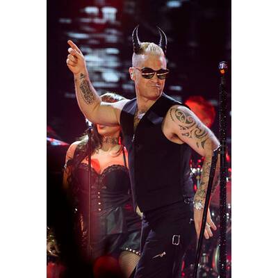 Robbie Williams: Bombastische Show in Madrid