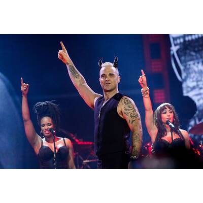 Robbie Williams: Bombastische Show in Madrid