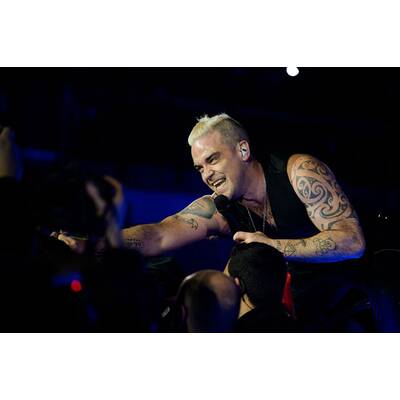 Robbie Williams: Bombastische Show in Madrid