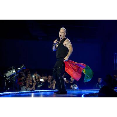 Robbie Williams: Bombastische Show in Madrid
