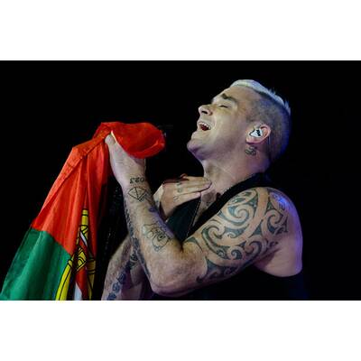 Robbie Williams: Bombastische Show in Madrid