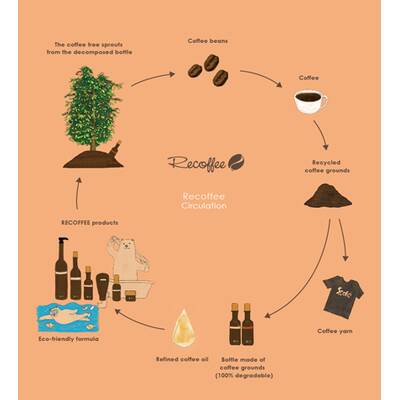 Der Kreislauf des Kaffees von O'right