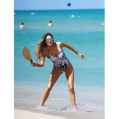 Doutzen Kroes: Strand-Spaß in Miami