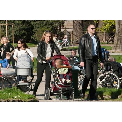 Michelle Hunziker: Süßer Spaziergang mit ihren Mädels