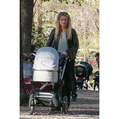 Michelle Hunziker: Süßer Spaziergang mit ihren Mädels